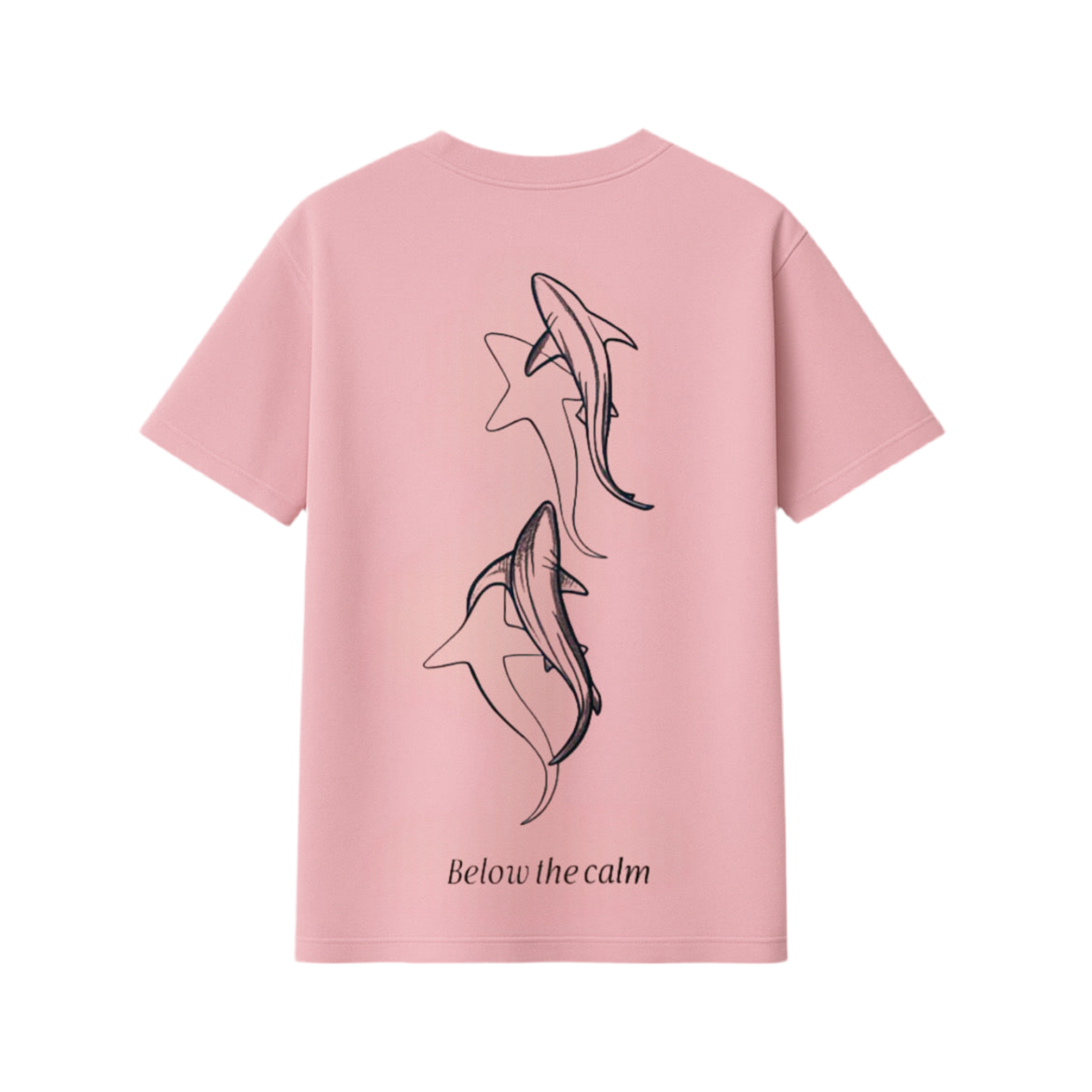Below the Calm Tee – Pink
