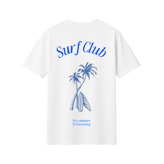 Surf Club Tee – White